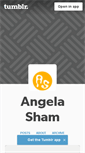 Mobile Screenshot of angelarsham.com