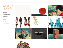 Tablet Screenshot of angelarsham.com